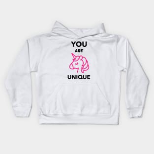 YOU ARE UNIQUE Kids Hoodie